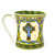 Celtic Cross Bone China Mug in Giftbox front Shamrock Gift