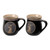 HI-Set-932 Black Stag Stoneware  Coffee Mug  ShamrockGift.com