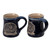 HI-Set-901 BLUE Scotland Thistle Stoneware Cofeee Mugs ShamrockGift.com