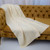 AWT910 Cable Honeycomb Aran Throw Gift ShamrockGift.Com