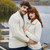 ML174 Diamond Knit Irish Jacket Front ShamrockGift.com