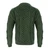 FM178-610 Army-Green Color Men's Heavyweight Traditional Fisherman Wool Sweater Back Side ShamrockGift.com