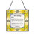CL-0083-436 Irish Bessing Stained Glass Panel ShamrockGift.com