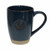 AIS-133 Irish Spiral Pottery Mug  Blue ShamrockGift.com