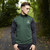 G5231 Green Guinness Zip Neck Men's Shirt ShamrockGift.com