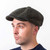 HOF-SCHR-Ref-44A Green Herringbone The Scholar Kerry Newsboy Cap ShamrockGift.com