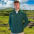 AI-6026BTL Emerald Ireland Fleece Jacket ShamrockGift.com