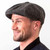 HOF-GATS-Ref-6400-06 Gatsby Charcoal Newsboy Cap ShamrockGift.com