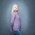 OAC-1505ROASH  Merino Wool Irish Lumber Cardigan with ButtonsShamrockGift.com