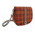 GA-LB1000-COL117 Harris Tweed Shoulder Bag Rust Orange Overcheck ShmarockGift.com