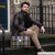 GA-LB1006-COL015-MACLEOD TARTAN Harris Tweed Overnight Bag Lifestyle ShamrockGift.com