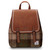 ISL-8800YELTTL00- Chestnut Tartan Harris Tweed Backpack ShamrockGift.com