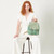 ISL-8800MINTTL00 Mint check Islander Harris Tweed Backpack Lifestyle ShamrockGift.com