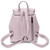 ISL-8800VIOMDTL00-Violet Mint check Islander Harris Tweed Backpack Back View ShamrockGift.com
