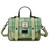 ISL-8311 Harris Tweed Ladies Mini Satchel  mint check ShamrockGift.com