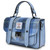 ISL-8311 Harris Tweed Ladies Mini Satchel  Blue-Tartan ShamrockGift.com