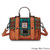 ISL-8311 Harris Tweed Ladies Mini Satchel orange front view ShamrockGift.com