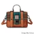 ISL-8311 Harris Tweed Ladies Mini Satchel orange front view ShamrockGift.com