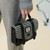 ISL-8311BLWDT00 Harris Tweed Ladies Mini Satchel Lifestyle Islander Black and White ShamrockGift.com