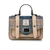 ISL-8311 Harris Tweed Ladies Mini Satchel  Navy Beige ShamrockGift.com