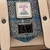 ISL-8311 Harris Tweed Ladies Mini Satchel  Navy Beige ShamrockGift.com