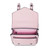 ISL-2711 Harris Tweed Mini Calton Satchel  Pink Inside View ShamrockGift.com