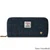 ISL-9630 Harris Tweed Ladies Long Wallet Navy Overcheck ShamrockGift.com