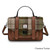 ISL-8312 Harris Tweed Medium Ladies Satchel Chestnut Tartan ShamrockGift.com