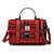 ISL-8312ROYSTEWTTL00 Royal Stewart Color Islander Harris Tweed Tartan Satchel - Medium ShamrockGift.com