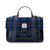 ISL-8312 Harris Tweed Medium Ladies Navy Tartan Overcheck ShamrockGift.com