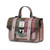 ISL-8312PNKGRNTTL00 Islander Harris Tweed Tartan Satchel - Medium Pink Green ShamrockGift.com