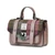 ISL-8312PNKGRNTTL00 Islander Harris Tweed Tartan Satchel - Medium Pink Green ShamrockGift.com