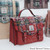 ISL-2712 Harris Tweed Medium Calton Satchel winter edition ShamrockGift.com