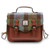 ISL-2712CBLTTL00 Harris Tweed Medium Calton Satchel Chestnut and Blue Tartan  ShamrockGift.com