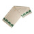 SAOL Shamrock Cable Stitch Aran Throw Natural SA962 ShamrockGift.com
