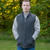 V Full Zip Overcheck Tweed Jacket Shop Grey ShamrockGift.com