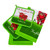 HI-Set-449 Set of 2 Highland Cow Tea Towel & Pot Holder Shamrockgift . com
