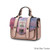 ISL-8301 Harris Tweed  Wee Satchel Pink Blue Tartan ShamrockGift.com