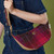 ISL-8315 Harris Tweed Luna Bag Fuchsia ShamrockGift.com