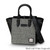 ISL-8350 Harris Tweed Mini Caillie Tote Bag Black and White Dogtooth ShamrockGift.com
