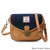 ISL-8319 Harris Tweed Mini Saddle Bag Black Watch Tartan ShamrockGift.com