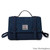 ISL-8233 Harris Tweed Orkney Satchel Navy Herringbone SamrockGift.com