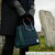 ISL-8360 Harris Tweed Medium Caillie Tote Bag Black Watch Lifestyle ShamrocGift.com