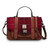 ISL-8333 Harris Tweed Large Ladies Satchel Fuchsia Tartan ShamrockGift.com