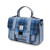 ISL-8333 Harris Tweed Large Ladies Satchel Blue Tartan ShamrockGift.com ISL-8333 Harris Tweed Large Ladies Satchel Blue Tartan ShamrockGift.com