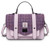 ISL-8333 Harris Tweed Large Ladies Satchel Violet Mini ShamrockGift.com