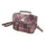 GA-LB1230-COL154 Handmade Harris Tweed Bervie Tartan Satchel  Pink Burgundy Check ShamrockGift.com