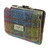 GA-LB2113 Ladies Handwoven Harris Tweed Multi Colour Tartan Small Purse ShamrockGift.com
