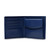 ISL-4589NAVHBM00 NAVY HERRINGBONE Colour Islander Harris Tweed Men’s Wallet Inside View ShamrockGift.com