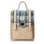 ISL-8366CBLTTL00 ISLANDER TARTAN Colour Islander Harris Tweed Mini Carloway Backpack Front View ShamrockGift.com